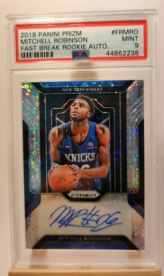 2018-19 Panini Prizm Fast Break - Mitchell Robinson Rookie Auto