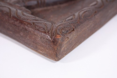 Handgeschnitzte Holz Jesus Kreuz Bahnhof 15x16x1 Plakette signiert Billy B'DA Bermuda? - Bild 14 von 16