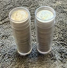 Two Full Roll Of 90% Silver Roosevelt Dimes. $10.00 Face Value