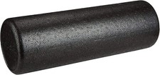 Basics High-Density Foam Roller for Exercise and Recovery, 18 Inches, Black NEW