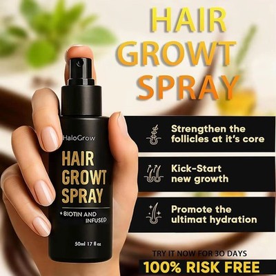 Hair Growth Spray, Biotin Hair Thickening Spray for Thinning Hair 50ml