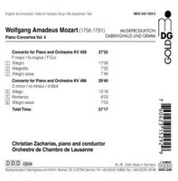 Klavierkonzerte Vol.4 | Wolfgang Amadeus Mozart | Audio-Cd | Cd | 2008 | Mdg