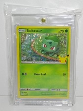 POKEMON BULBASAUR MCDONALD'S 2021 COLLECTION 25th 1/25  HOLO  *ERROR CUTTING  on eBay