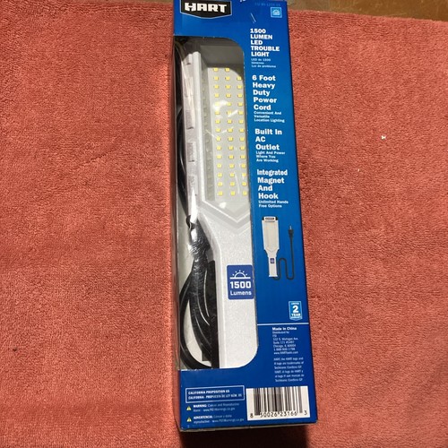 Hart 1500 Lumen LED Trouble Light. BRAND NEW