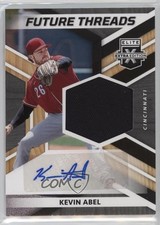 2022 Panini Elite Extra Edition Future Threads Signatures Kevin Abel Auto 19gz