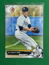 2017 Bowman Draft Baseball 1st Bowman #BD-25 MacKenzie Gore