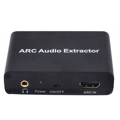 HDMI ARC Audio Extractor Digital DAC to RCA Coax SPDIF 3.5mm Converter Adapter