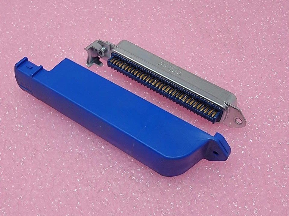 AMPHENOL - 57-70640-4 - 64-Pin /32 Pair, SCSI Male IDC Connector, New - Image 2 of 4