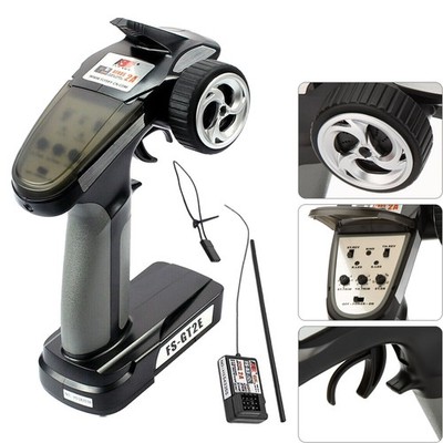 Für Flysky FS-GT2E 2A 2,4 GHz 2 Kanal-Radio RC-Car-Boot mit A3-Empfänger AFHDS
