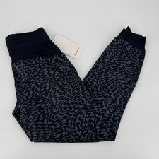 Lululemon Dance Studio Mid-Rise Jogger Camo Gray Black Size 4 LW5HPZS NWT