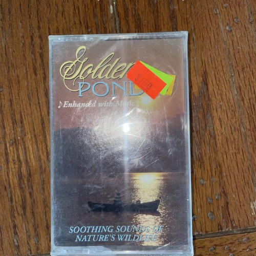 Golden Pond Soothing Sounds of Natures Wildlife Cassette Tape New 1995 Vintage