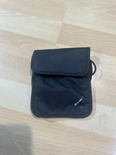 Pacsafe Coversafe X75 Anti-Theft RFID Blocking Neck Pouch Black