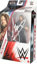 AJ Styles WWE Autographed Mattel Elite Collection Series #116 Action Figure