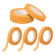 6 Rolls Floral Tapes, 30 Yard x 1/16 in Florist Crepe Tape Orange