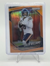 2025 Panini Prizm Football CALEB WILLIAMS True Orange Prizm /249 SP BEARS