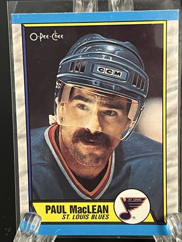 1989 O-Pee-Chee Paul Maclean #129 card