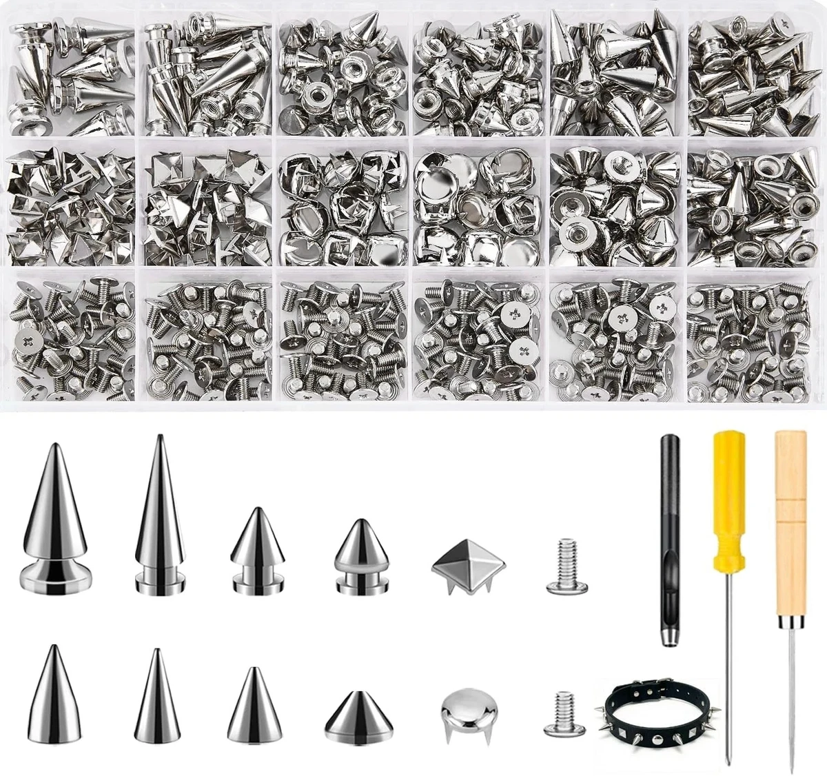 Metal Leathercraft Studs, Rivets & Tacks for sale | eBay