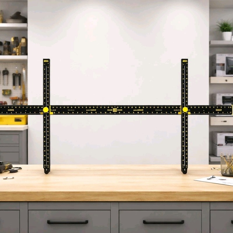 Crescent Creative Perfect Pro Picture Frame Wall Hanging Tool with Level 48 inch