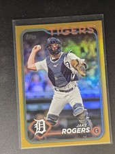 2024 Topps Series 1 #302 Jake Rogers Gold Foil Detroit Tigers