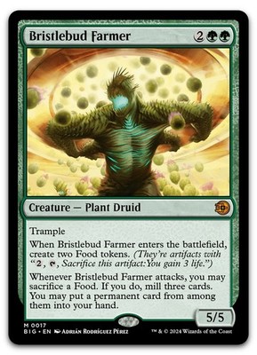Bristlebud Farmer #17 (NM) Thunder Junction BIG Magic MTG