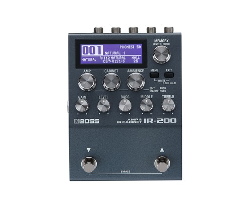 Boss IR-200 Amp & IR Cabinet Pedal - Open Box