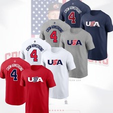 HOT NEW! Pete Crow-Armstrong #4 Team USA 2026 World Baseball Name & Number Gifts
