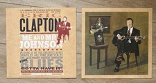 Eric Clapton Me and Mr. Johnson Promo poster 2-Sided Flat (2004) 12 X 12 (Lot/2)