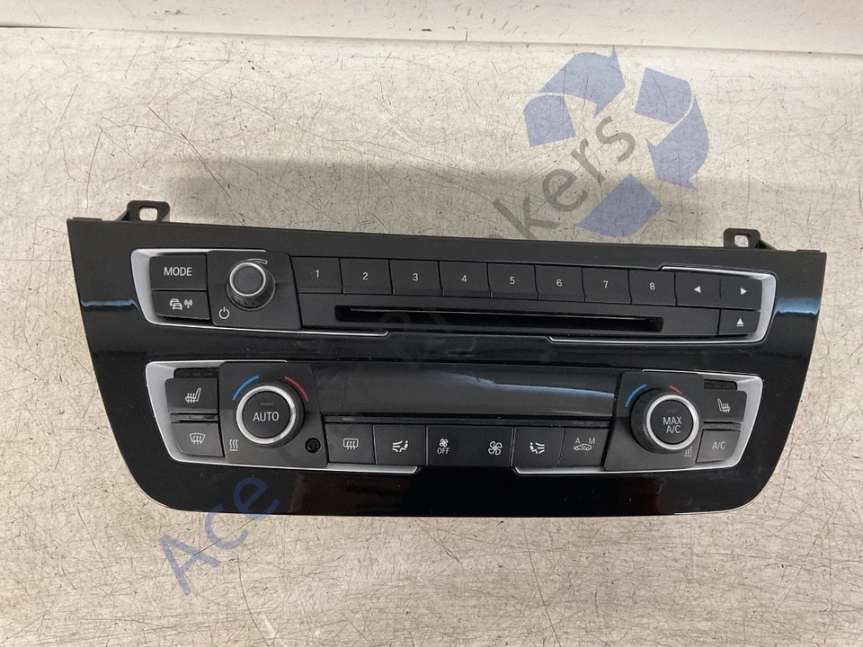 BMW 1 Series F20 LCI 15-19 Climate Control & Stereo Control Panel - Image 3 of 4
