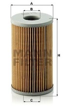 MANN-FILTER H720x Ölfilter für MERCEDES-BENZ PUCH