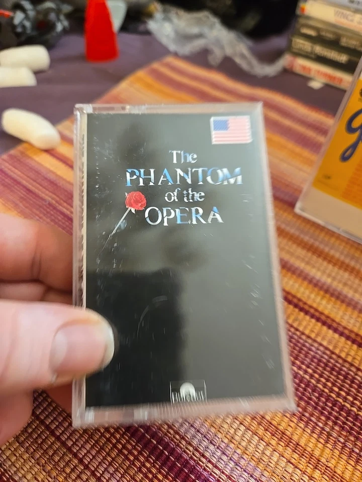 3 музыкальные кассеты Phantom of Opera звук музыки серый саундтрек - Изображение 2 из 4