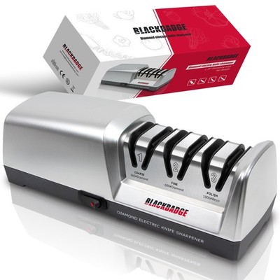 Professional Electric Knife Sharpener for Kitchen Knives, 3-Stages Sharpener ...