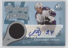 2005 SP Game Used Edition Significant Numbers 15/24 Alex Frolov #SN-AF Auto 0uj7