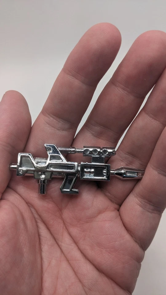 Hasbro Transformers G1 1995 Topspin haz de partículas rifle pistola accesorio pieza Foto 4 de 4