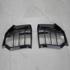 For Corvette C8 Z51 20-2025 Carbon Fiber V4 Add-On Rear Bumper Diffuser Spoilers