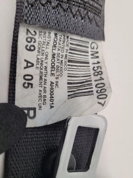 06 - 10 PONTIAC SOLSTICE Seat Belt Front Bucket Passenger RH Retractor OEM — 第 4/4 张图片