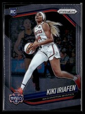 2025 Panini Prizm WNBA #72 Kiki Iriafen Rookie