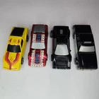 Vintage 1983 Hot Wheels Crack Ups Lot Of 4 Police Turbo Yellow Black Hong Kong