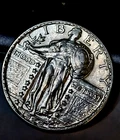 1929  P STANDING LIBERTY QUARTER    LUSTEROUS  AU  VERY NICE