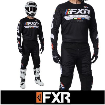2026 FXR Motocross Kit Erwachsene FXR APEX schwarz MX Kit - alle Größen Versand am selben Tag