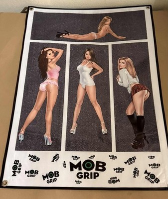 Banner Poster skateboard MOB GRIP sign   