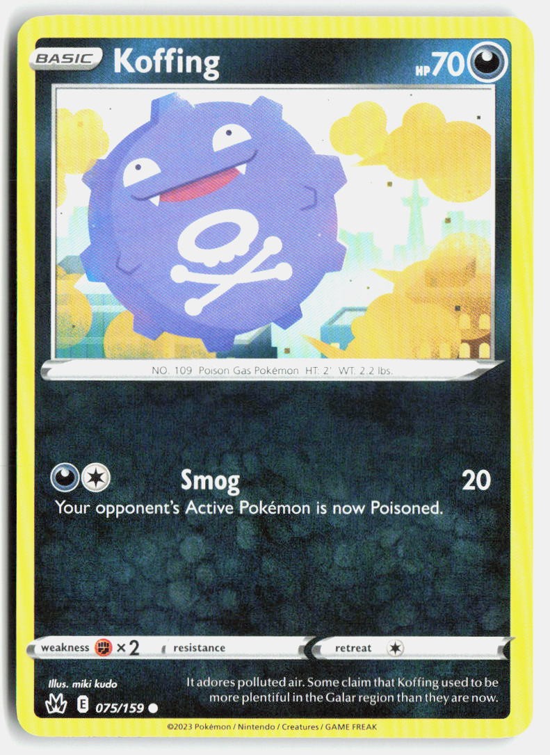 Koffing [CRZ - 075/159] Common NM