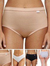 Chantelle Cotton Comfort Brief High Waist Cotton Rich Briefs Knickers Lingerie