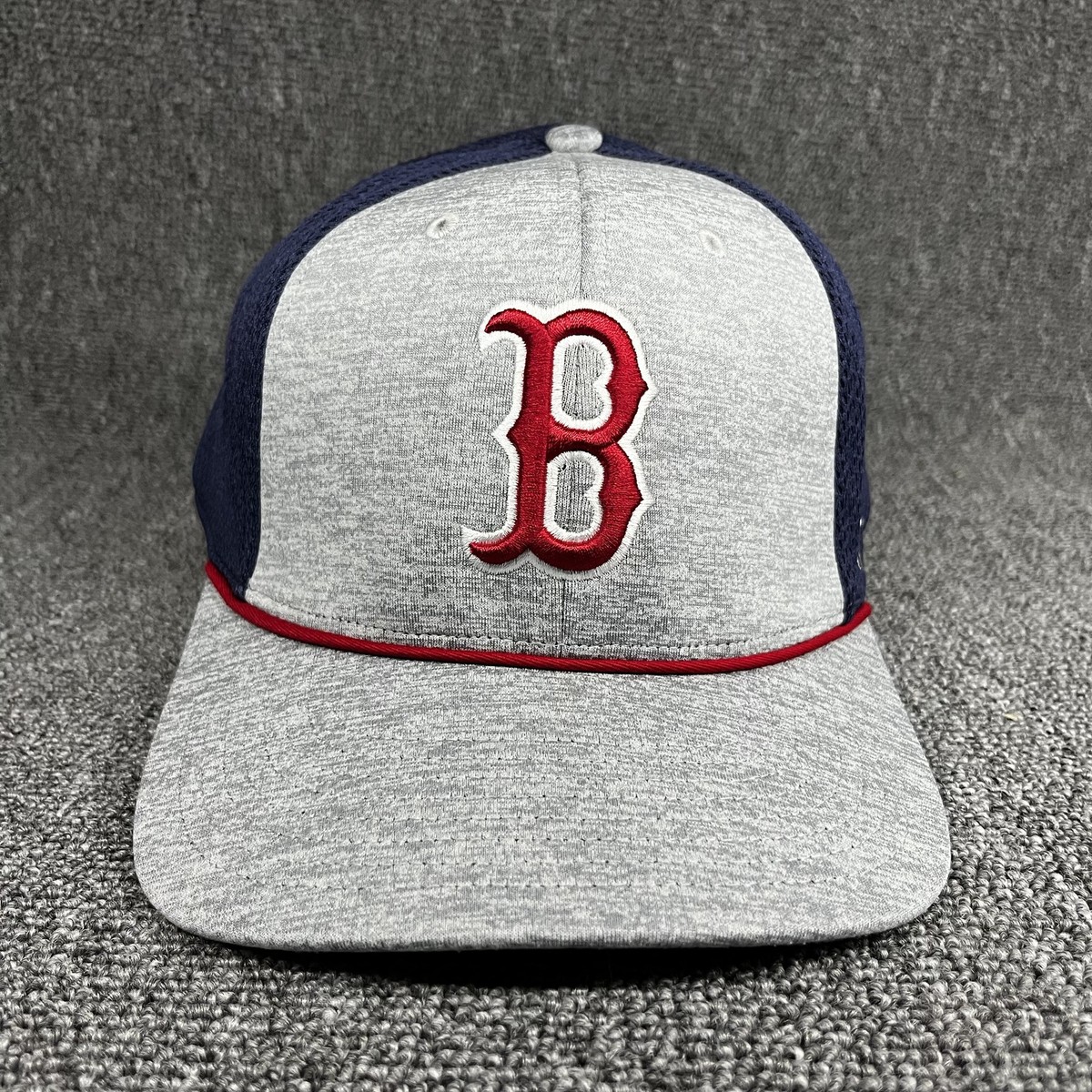 Boston Red Sox '47 Fenway Park Collection Rope Franchise Fitted Hat Gray Navy