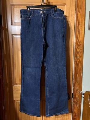 Levi s Perfectly Slimming Women's 512 Bootcut Dark Wash Jeans Size Medium