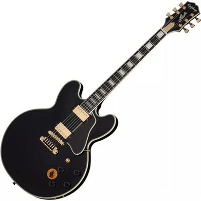 Epiphone B.B. King Lucille Signature ES-335 Semi-Hollow E-Gitarre, Ebony