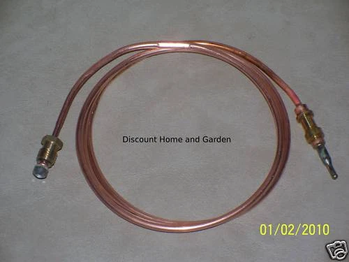 24u0026#034; Vent Free Fireplace u0026amp; Logs Course Thread Thermocouple Desa,  Vanguard, FMI | eBay