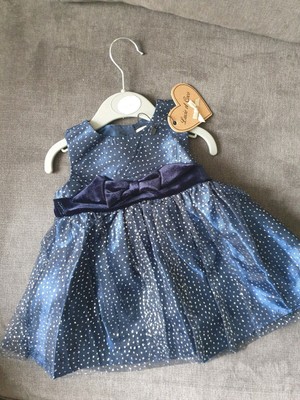 Lucie et Coco Striped Dress with Bow 36112