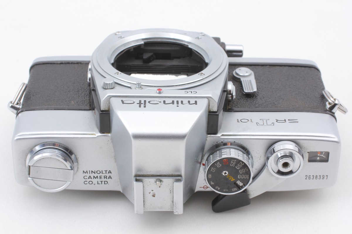 Exc] Minolta SRT 101 SLR Meter-OK w/ MC Rokkor-PF 50mm F1.7 From