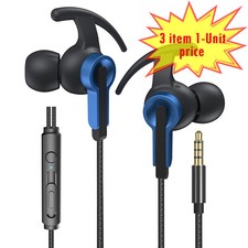 3.5mm In-Ear Earphone HIFI Super Bass Headset Stereo Earbuds Headphone Wired Mic