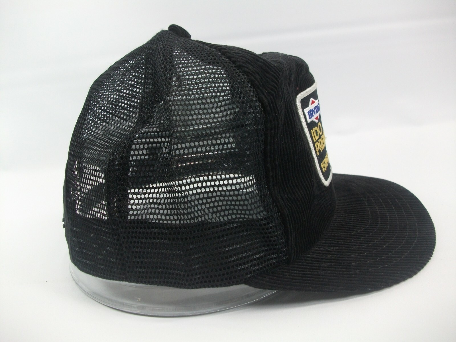 Ido Patch Irving IDO Premium 15W40 Oil Patch Hat Vintage Black Snapback Trucker ...